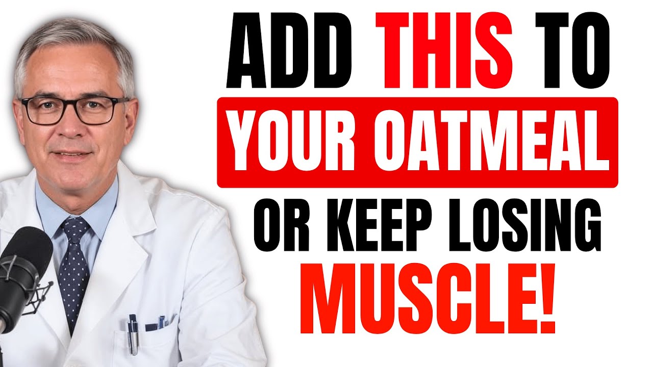 Over 60? Add THIS to Your Oatmeal to Stop Muscle Loss Instantly