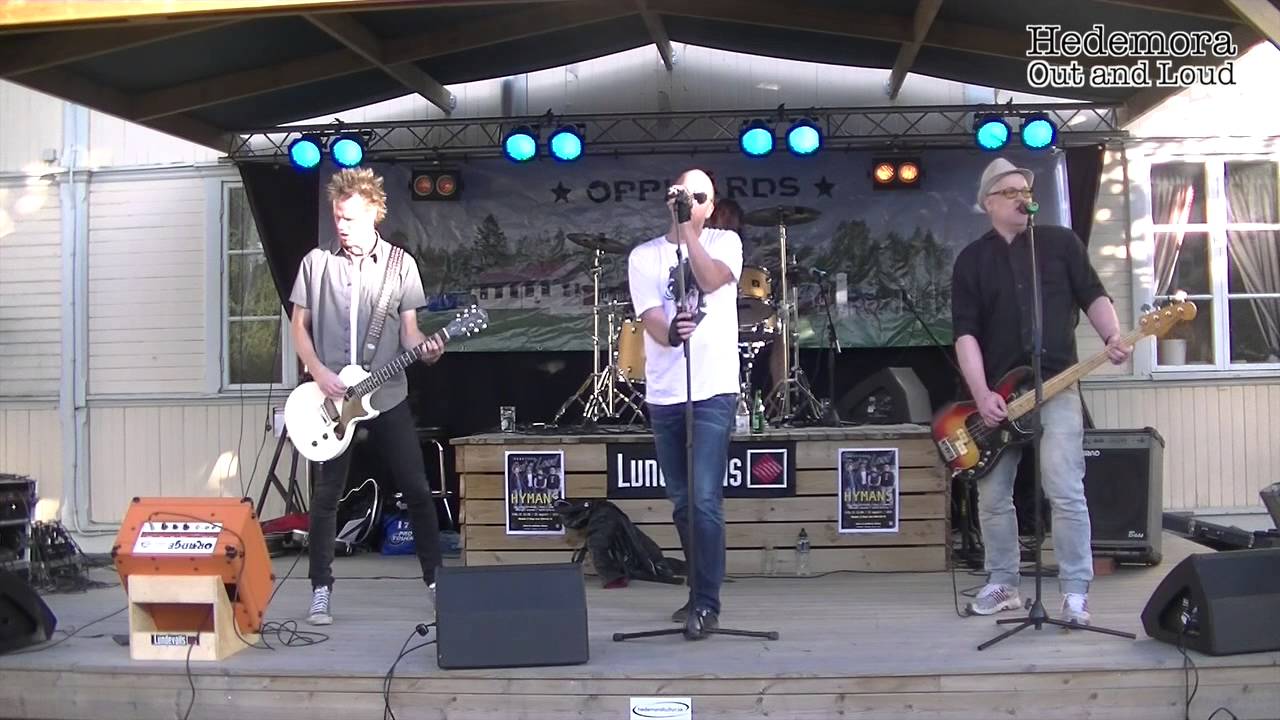 Hymans live at Hedemora Out n´Loud 29/8-2015
