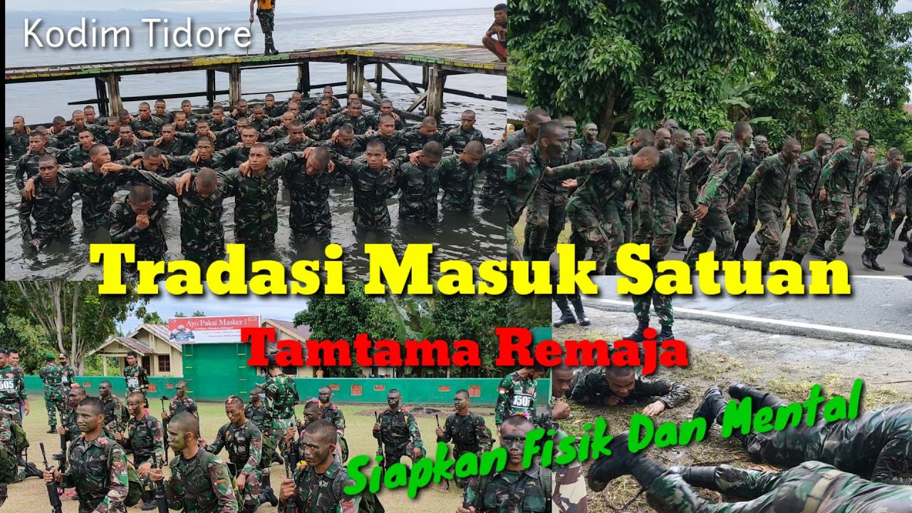 Siapkan Fisik Kalian, Tradisi Penerimaan Prajurit Remaja di Kodim Tidore...