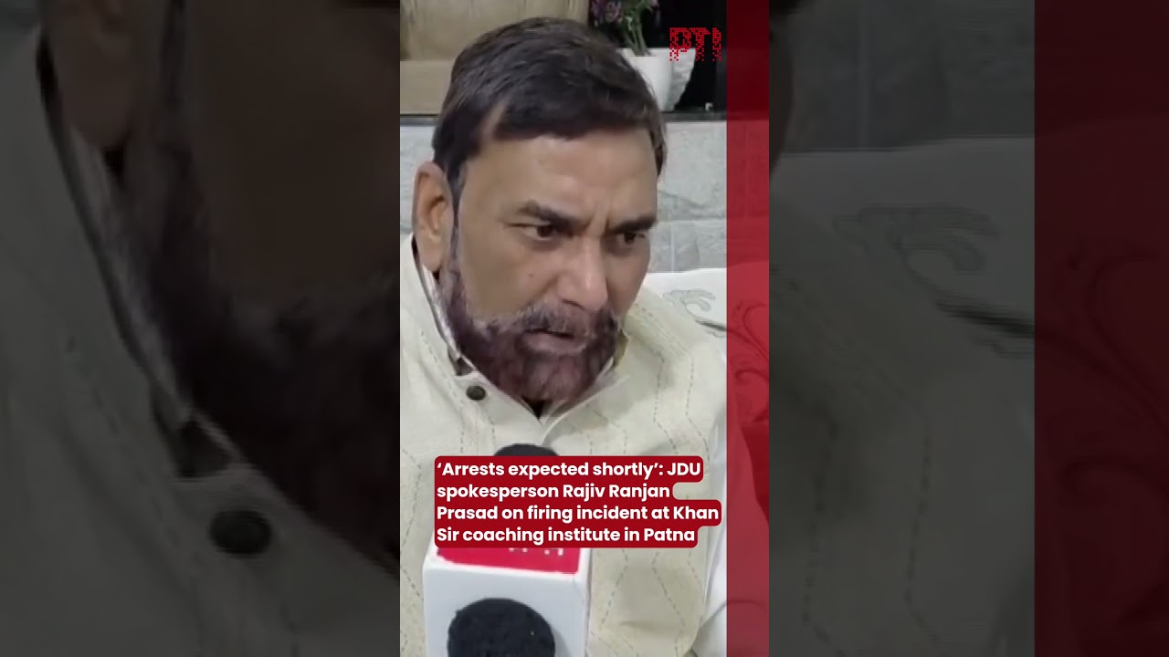 &lsquo;Arrests expected shortly&rsquo;: JDU spokesperson Rajiv Ranjan Prasad