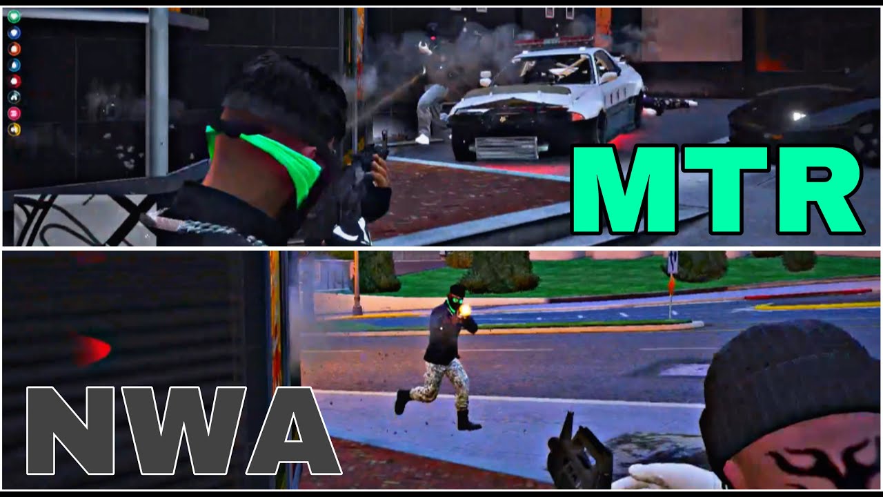 TIROTEO EN ROCKFORD PLAZA!! | MTR VS NWA | 4RMAS L4RGAS | DovuxLight