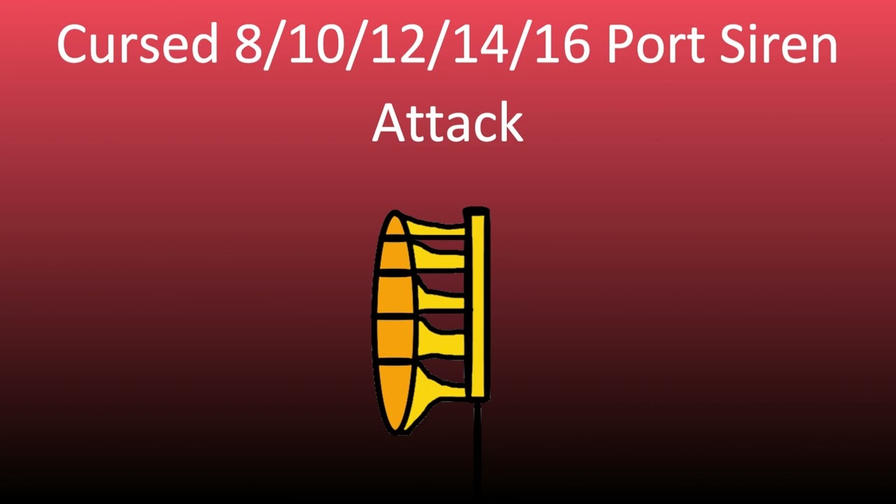 (CURSED SIREN) 8/10/12/14/16 Port Siren | Attack, Fire