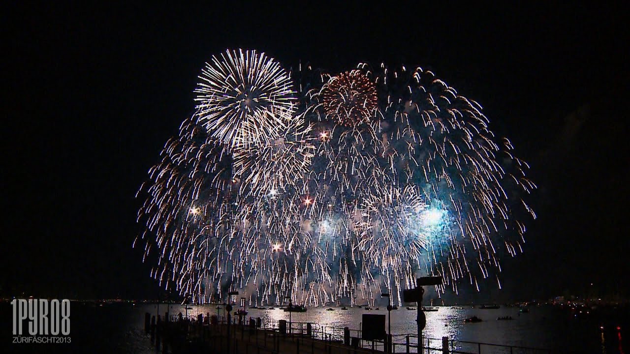 ᴴᴰ Züri Fäscht 2013 | Feuerwerk vom Samstag