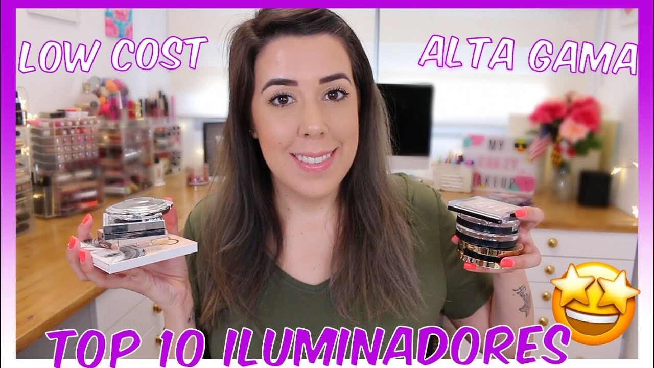TOP 10 ILUMINADORES SIN GLITTER |  LOW COST Y ALTA GAMA