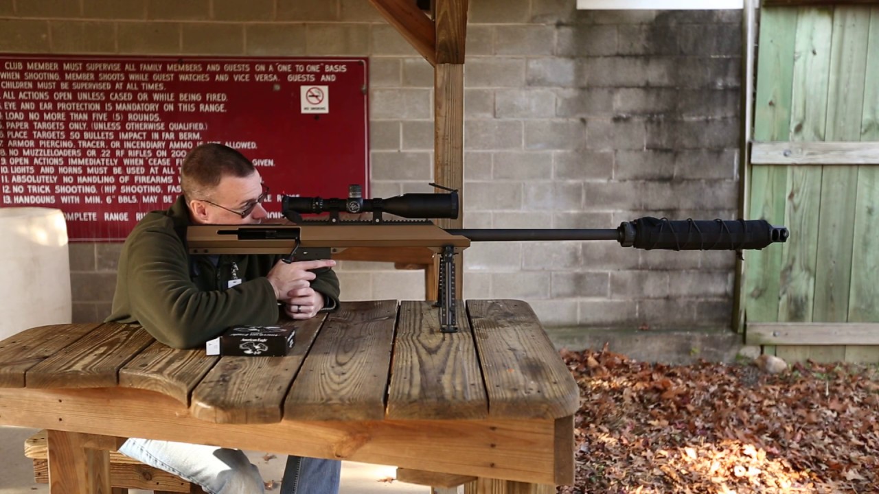 Barrett M99 Suppressed
