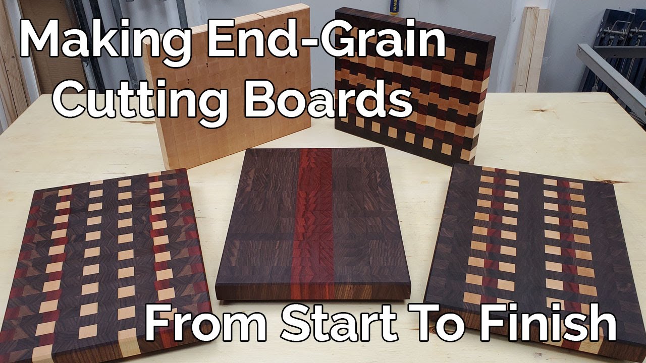 Making An End-Grain Cutting Board From Start To Finish
