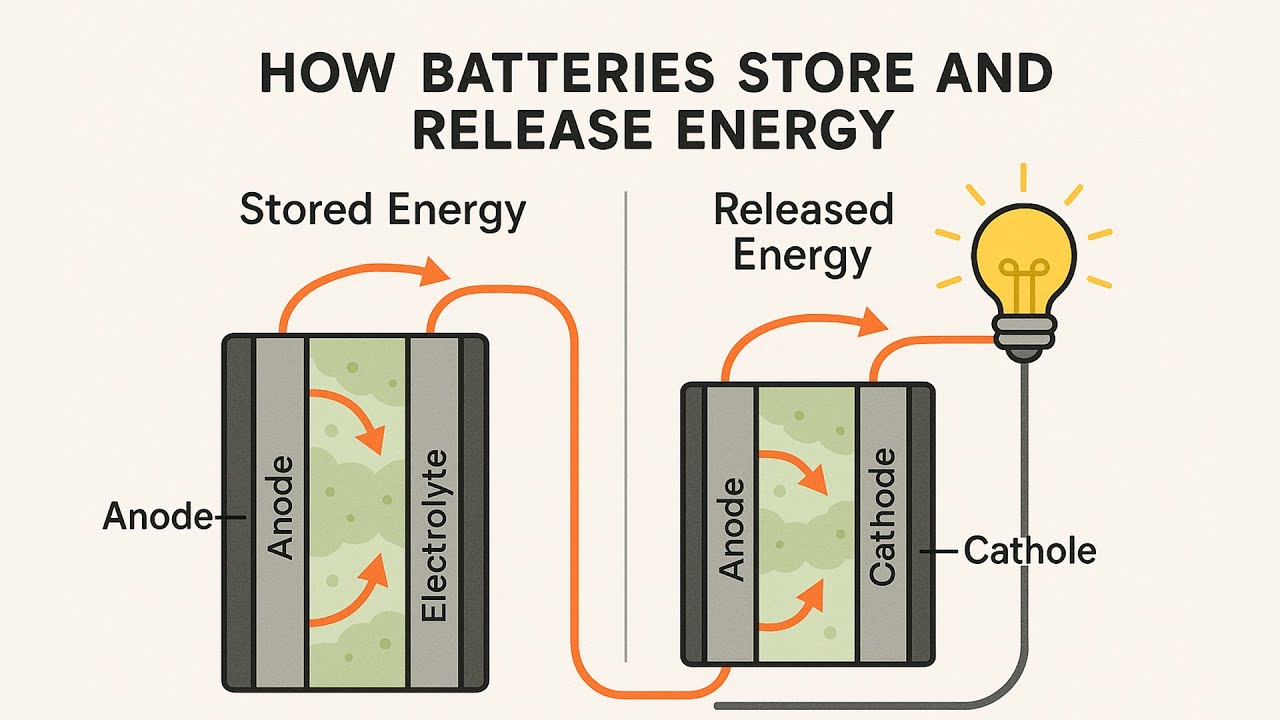 Lecture 2.2 How Batteries Store and Release Energy | Battery Chemistry Explained