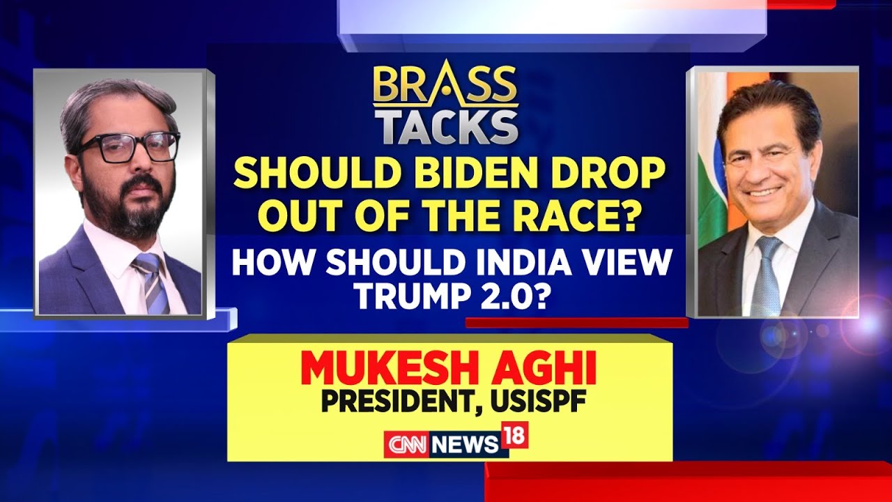 US Presidential Elections 2024 | USISPF President Mukesh Aghi Exclusive Conversation With News18