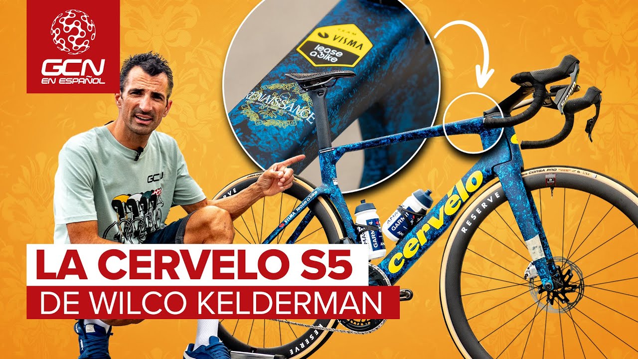 La Cervélo S5 de Wilco Kelderman | Qué talla usa un ciclista de 1,85m