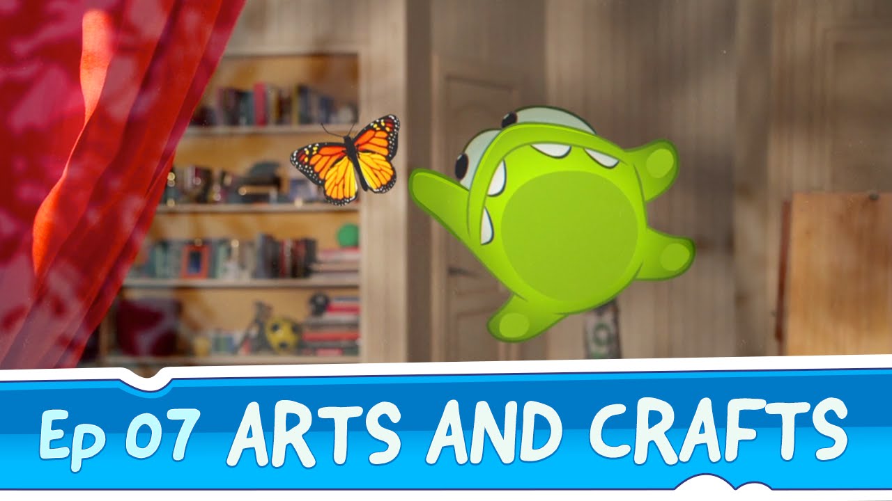 Приключения Ам Няма: Урок рисования (Эпизод 7, Cut the Rope)