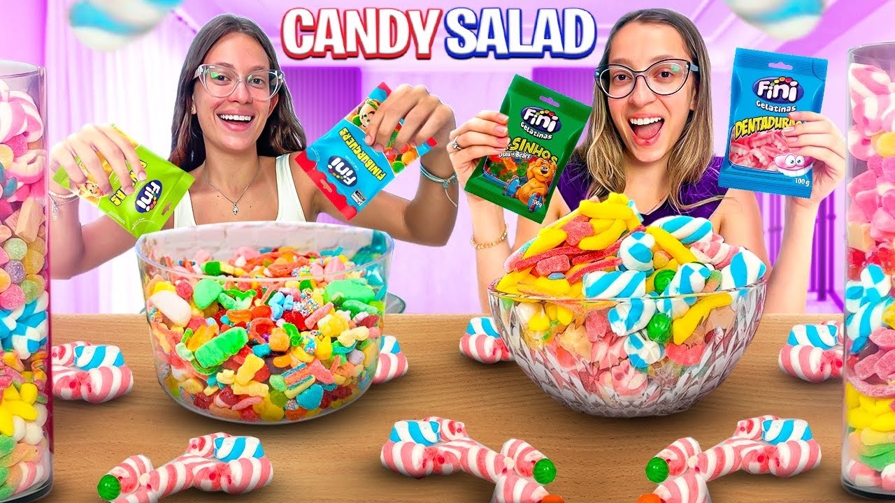 DESAFIO QUEM FAZ A MELHOR SALADA DE DOCES