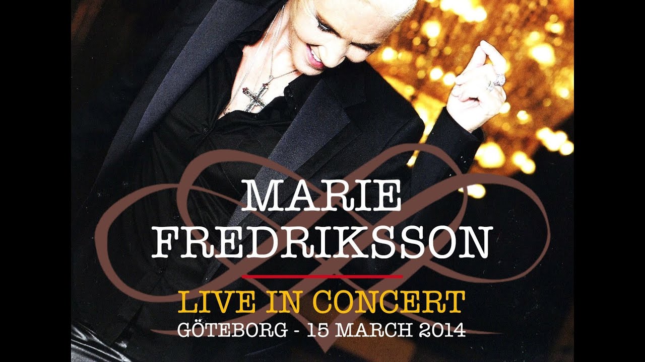Marie Fredriksson live in concert at Konserthuset in Göteborg 15.03.2014