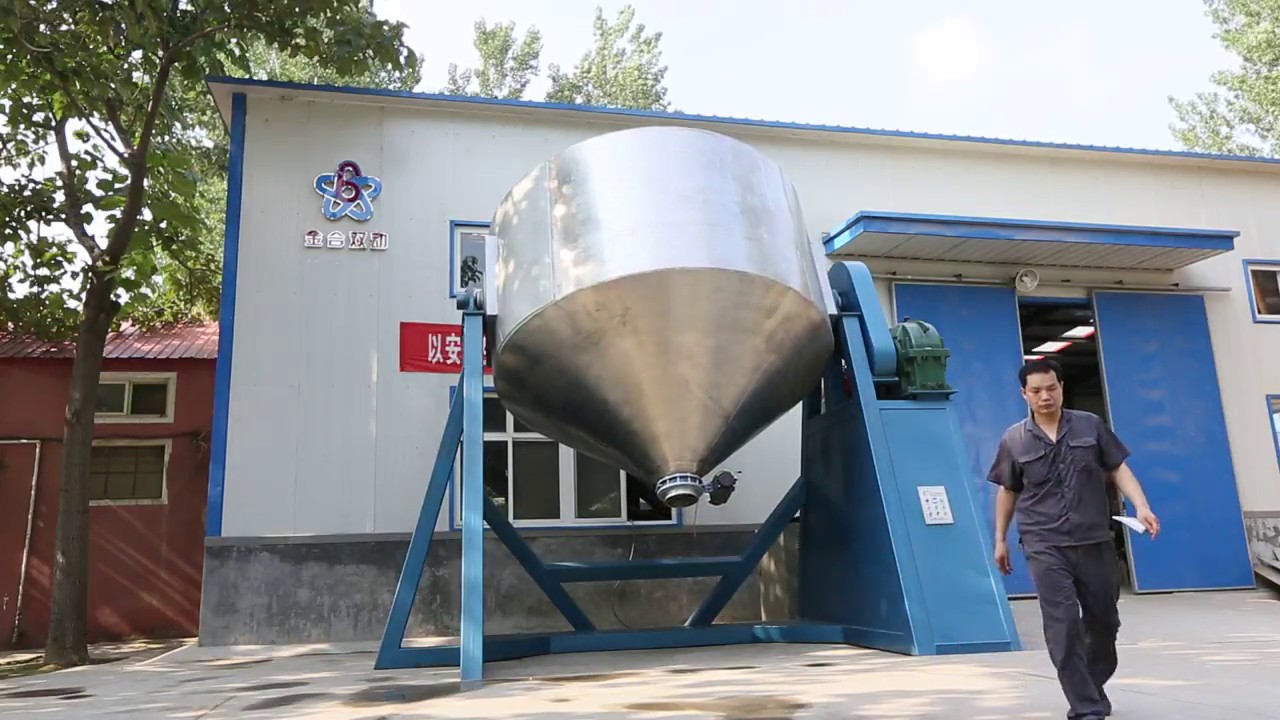 Huge Chemical Double Cone Powder Blender of chemical, food, pharmaceutical etc industry