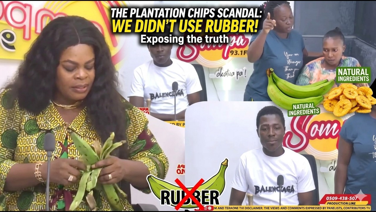 TheTruth About Plantain Chips We Do NOT Use Rubber to Fry Our Chips  Exposing the Dangerous Rumors