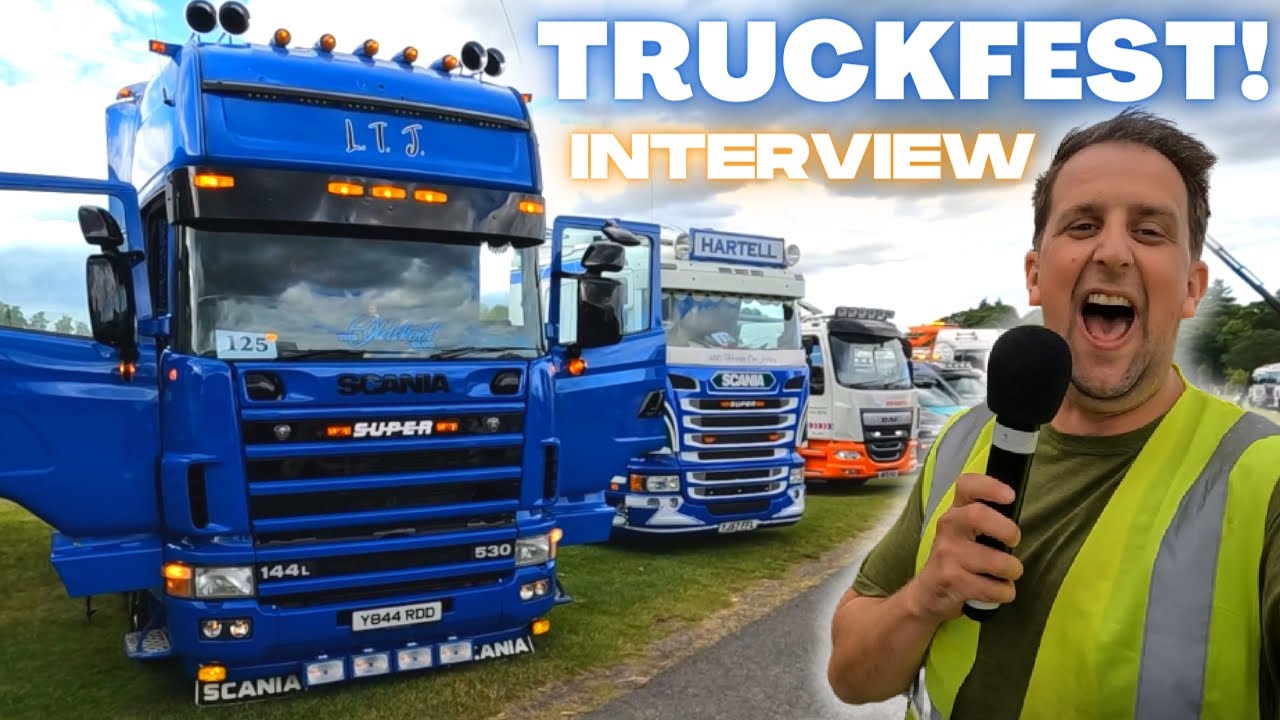 Malvern Truckfest 2022 | НЕРВНЫЙ | Интервью на главной арене | 