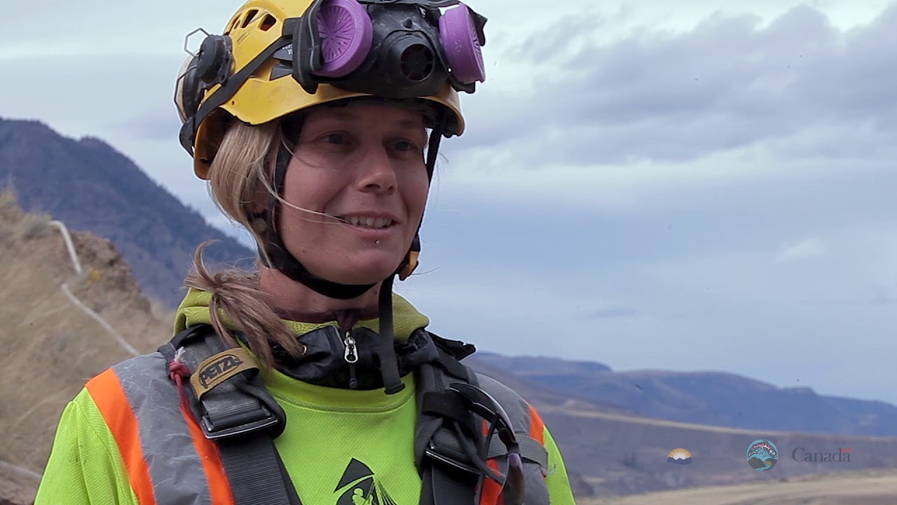 Rope Access Technicians – Big Bar Landslide Rock Scaling Operations
