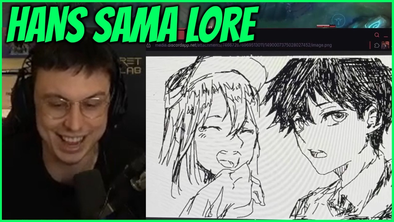 Caedrel Gives Some Lore About 16 Year Old Hans Sama