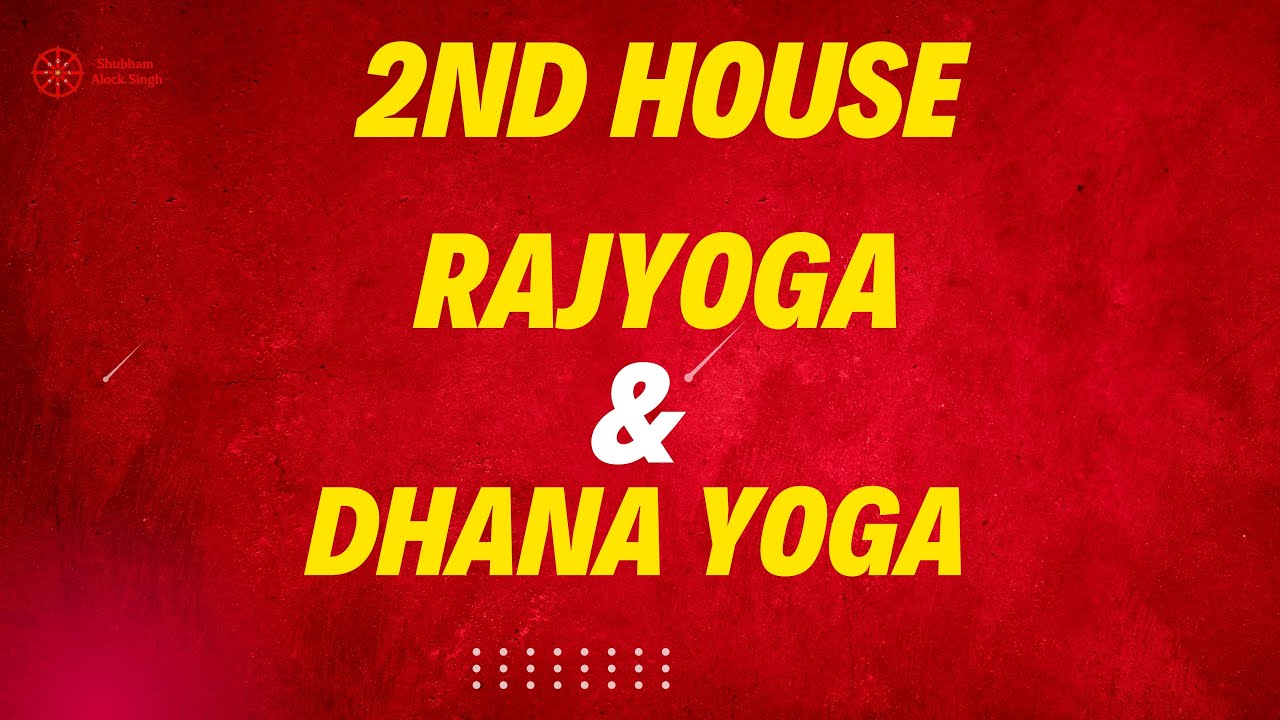 Second House of Horoscope| Dhana Yoga, Rajayoga and its Cancellation | #astrology #jyotish #2ndhouse