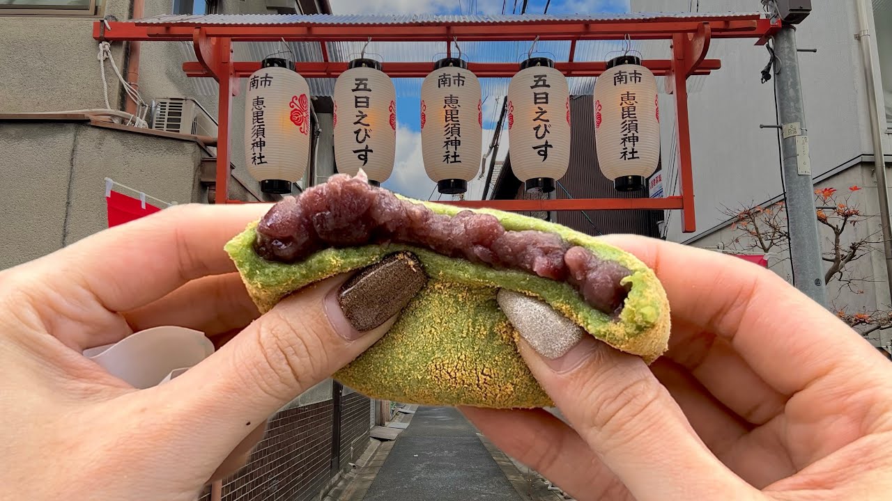 Самая быстрая в Японии моти и уличная еда 🍡🍙 Нара