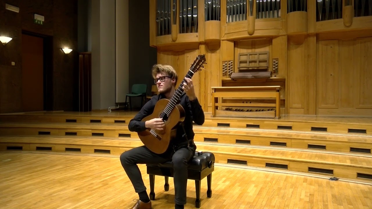 International guitar competition VelEspaña 2023 - 1st round (Leon Ravnikar - 1.st Prize)