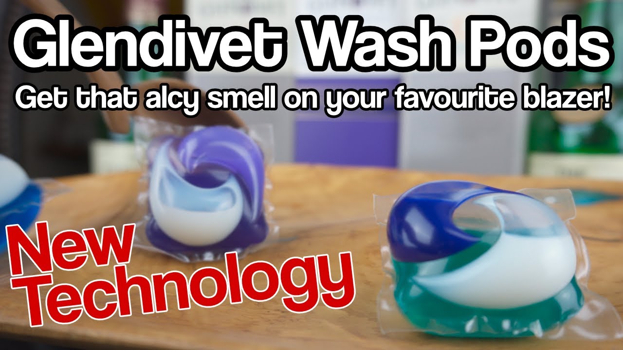Glendivet Wash Pods - not The Glenlivet Capsule Collection #glendivet #glenlivetcapsule #alcyfresh