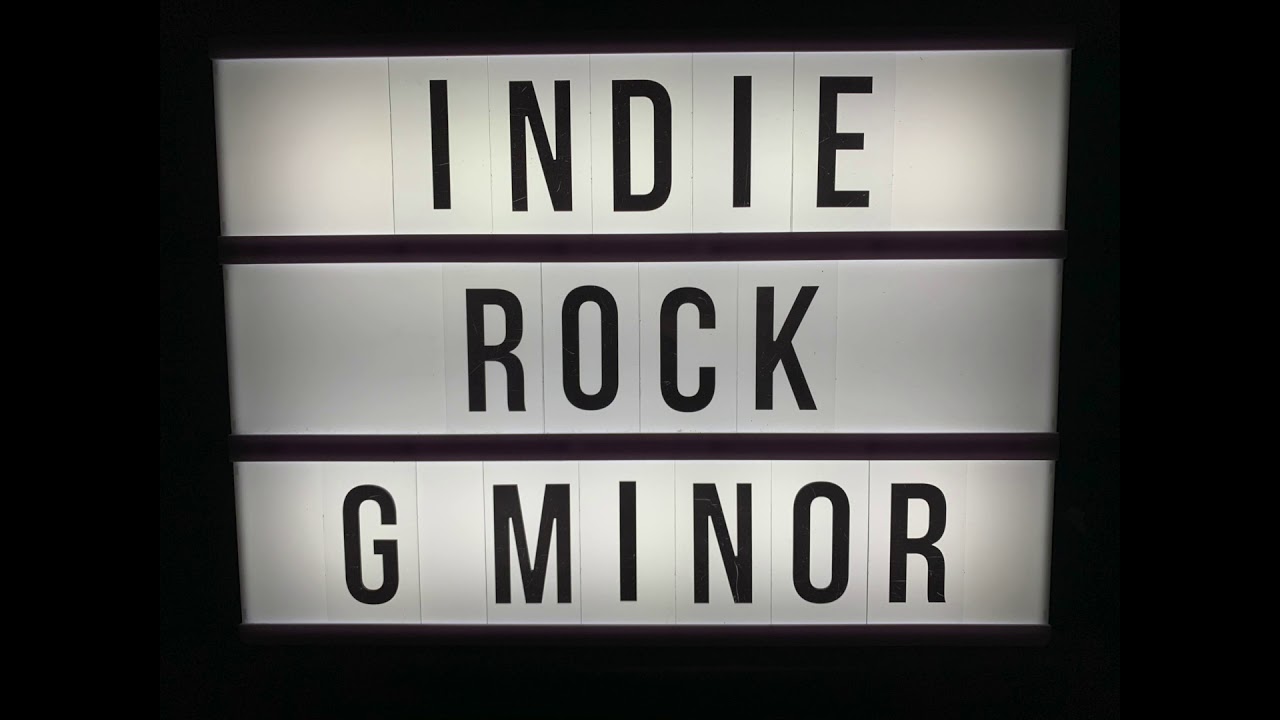 Indie Rock in G Minor - Calm Jams Backing Track