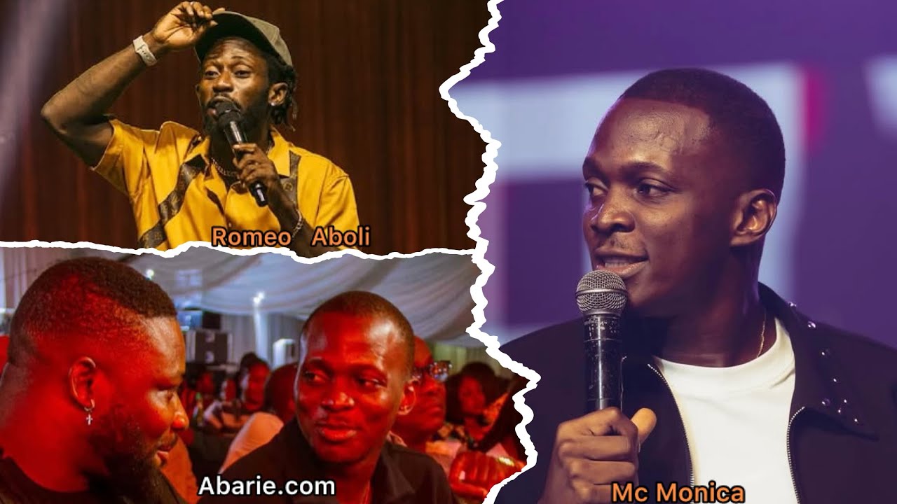 Abarie.com and  Mc Monica Live in Lagos FT Romeo Aboli. 2025 Latest Comedy Compilation #trending