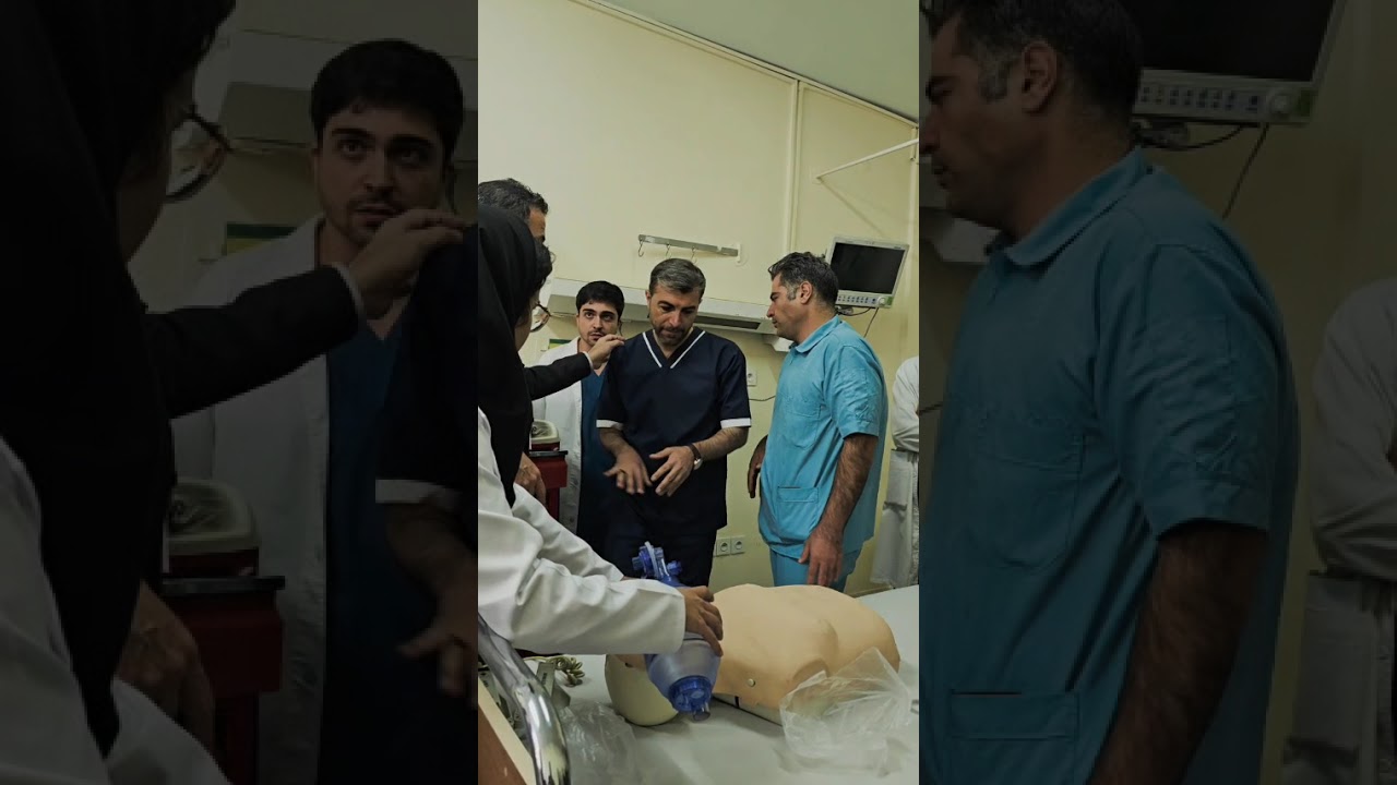 🔸️آموزش عملی احیا قلبی ریوی پیشرفته بیمارستانی توسط سعید مهرسروش مدرس کشوری و دانشگاهی اورژانس