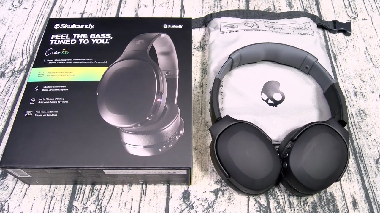 Skullcandy Crusher Evo — бас встряхнет вашу голову... в буквальном смысле!