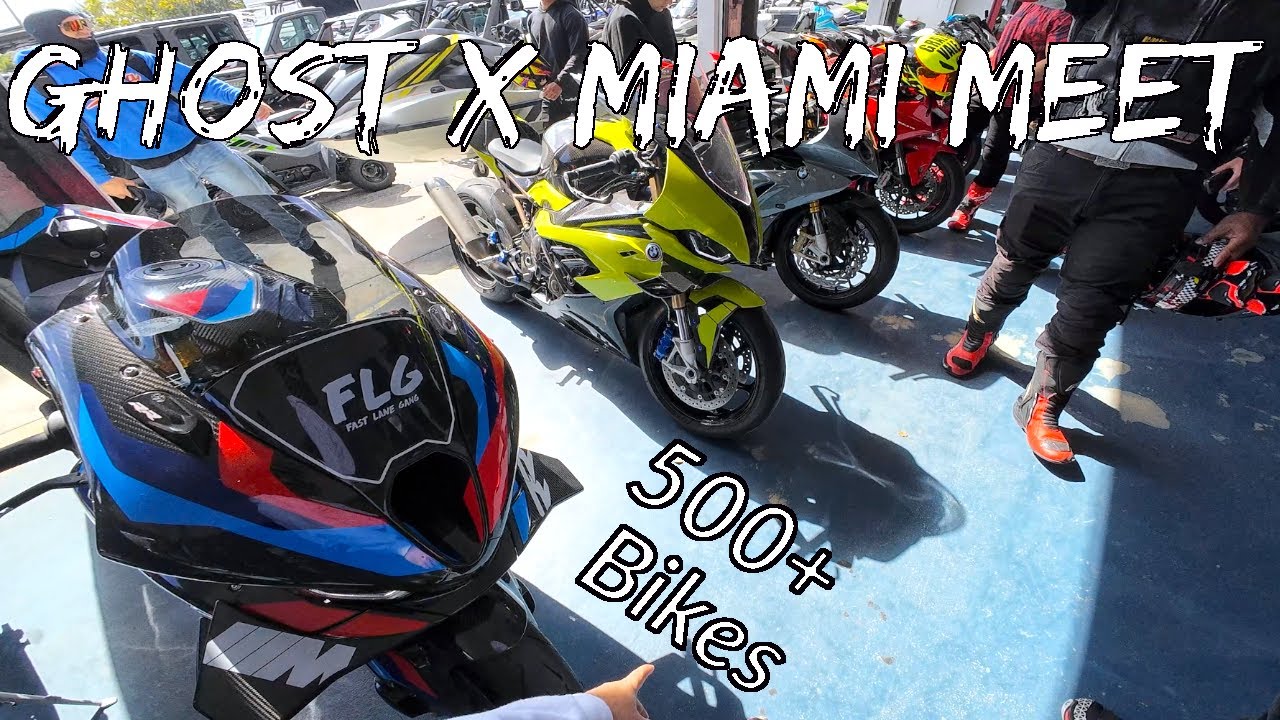 GHOST x Miami | Sportbikes SHUT DOWN the CITY | FastLaneD x Ghost