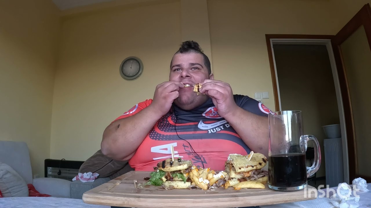 Tasty,😃 Delicious Greek Dinner Club Gyros and 🥤Coca Cola Zero #mukbang ENJOY!!(Talking)🙂