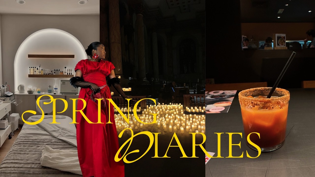 Spring Diaries | cutting my hair, candlelight concert 🕯️, protein meal prep & Cecred review