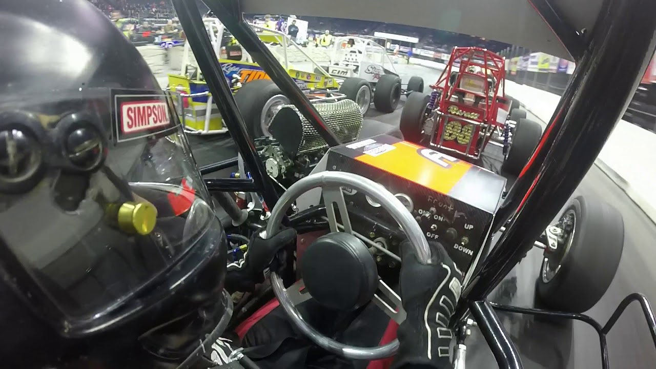 Kreutter, A-Main, Indoor Auto Racing Round 1 (Fri), Allentown
