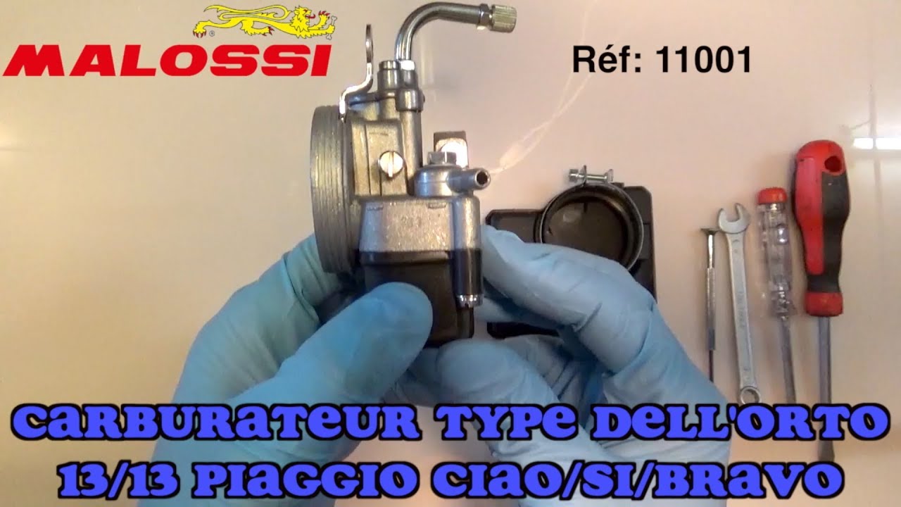 Carburateur 13/13 Malossi Piaggio Ciao/Bravo/Si