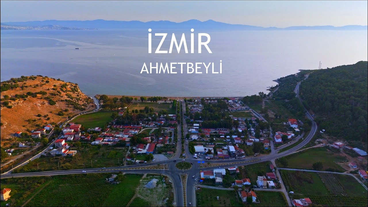 Ахметбейли — Измир — Пейзажи с дрона — 4K — Записано с помощью DJI MINI 4 PRO