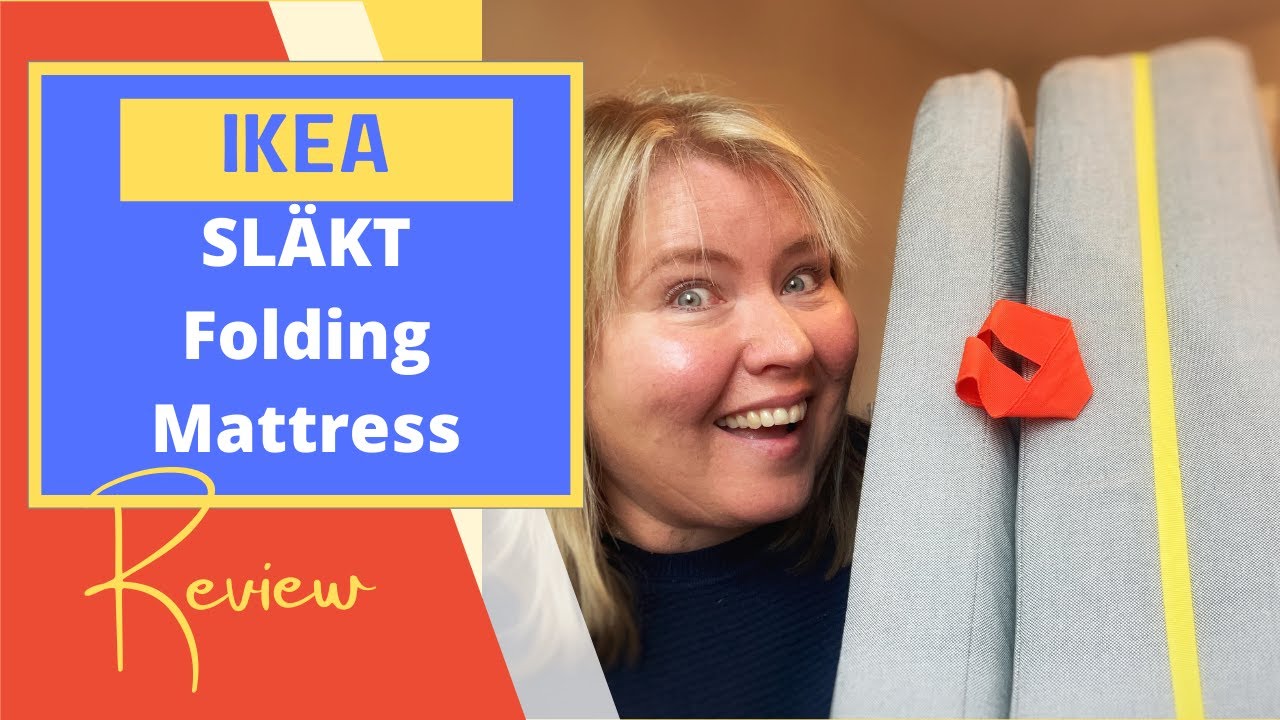 IKEA SL&Auml;KT Folding Mattress Review, What's in the Box?