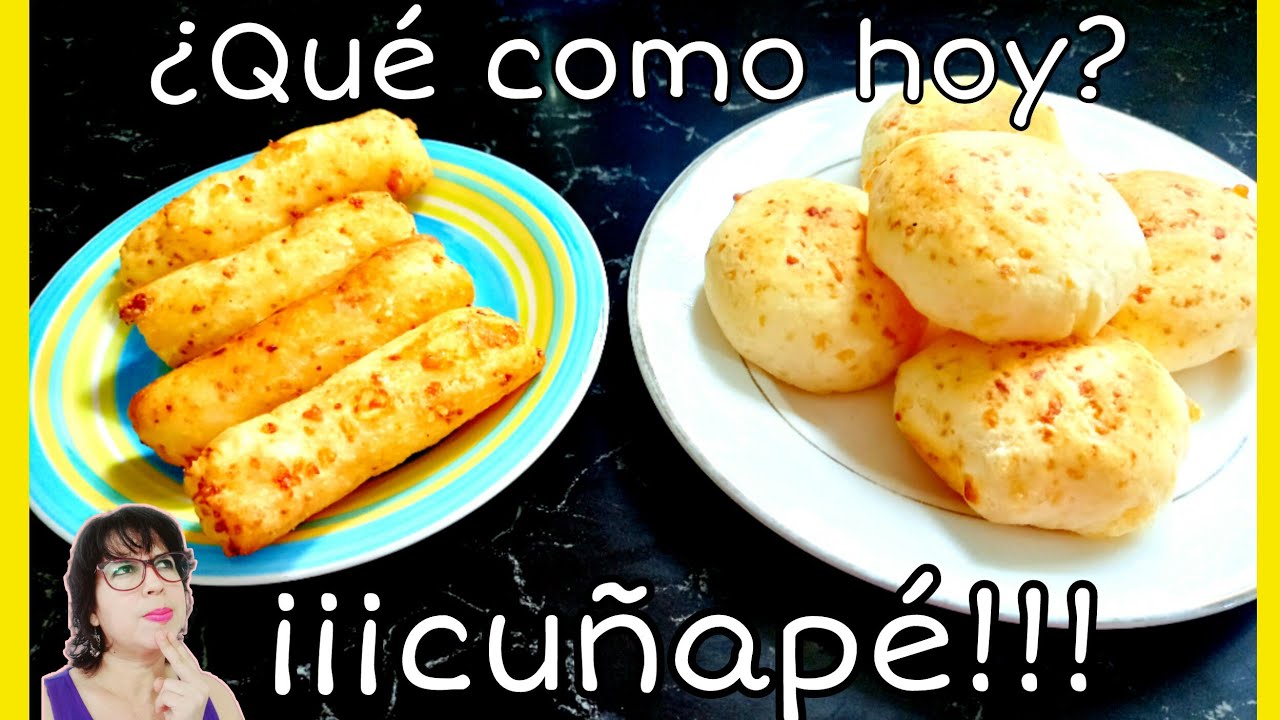 cuñapé frito y al horno 😋😋😋