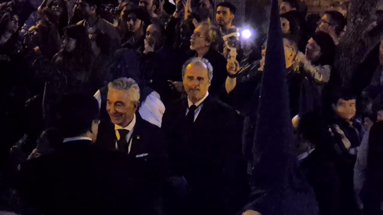 Encuentro entre la cofradia de la Piedad y la Cofradia de la Humildad 13 Abril 2025
