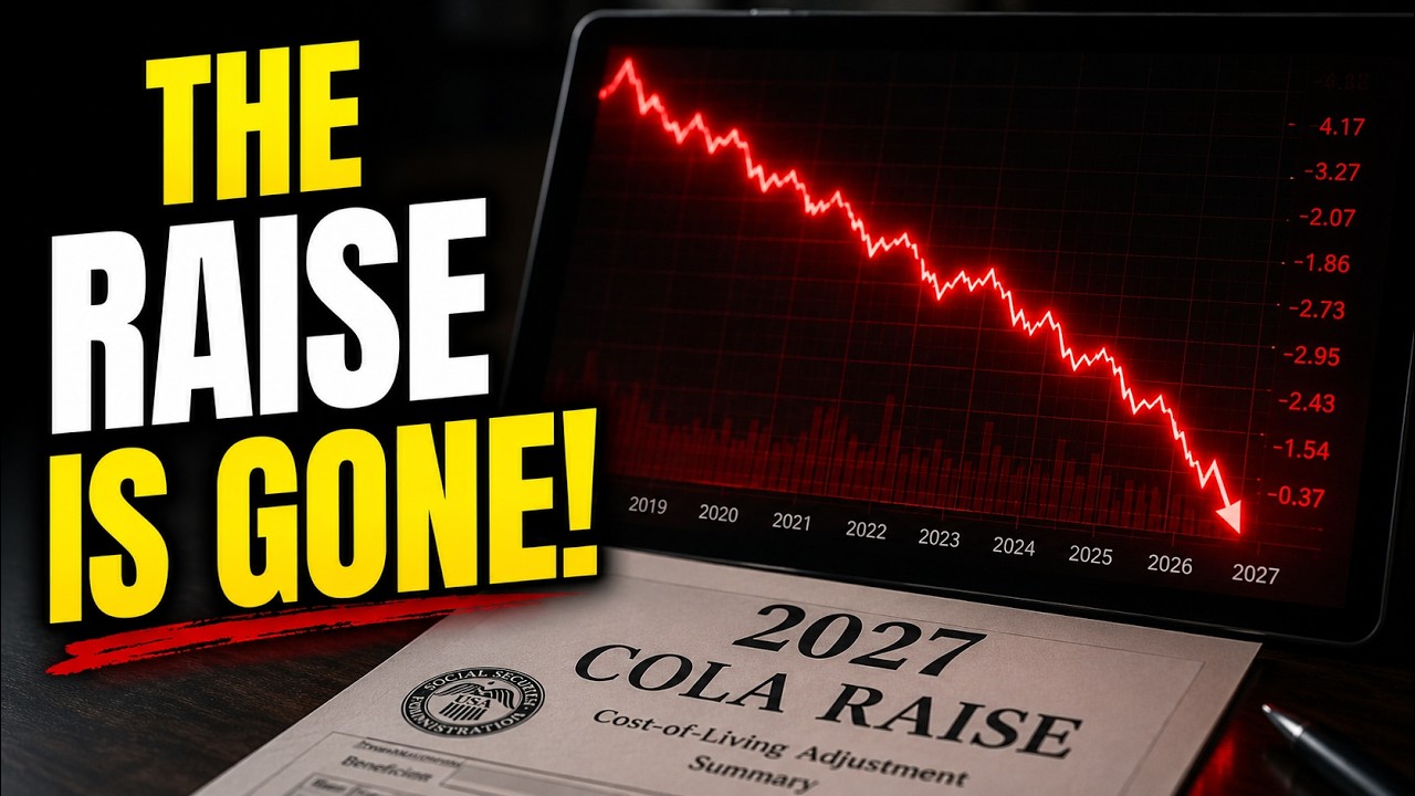 BREAKING: The 2027 Social Security COLA Estimate Just Dropped (Bad News!)