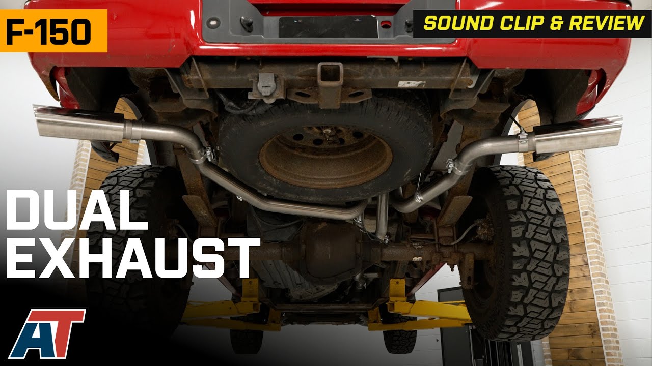 2004-2008 5.4L F-150 Dual Exhaust System with Polished Tips Review & Sound Clip