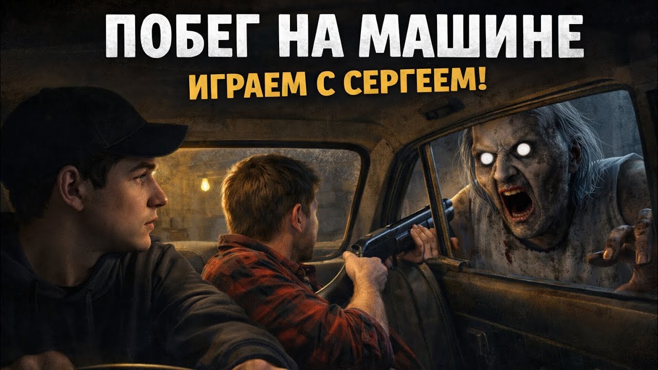 Играем в гренни мультиплеер (гренни 1)-(онлайн)- играем с Сергеем 2 части