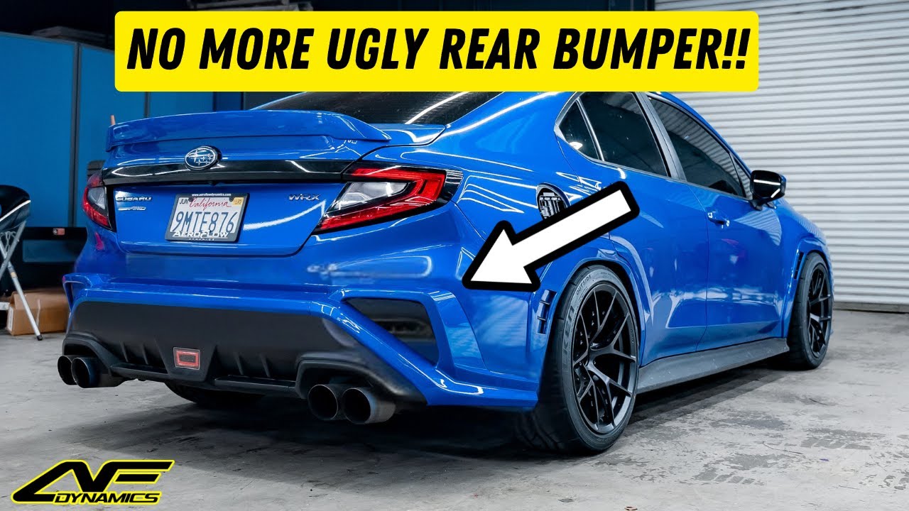 REAR BUMPER FIX IS FINALLY HERE | 2022 - 2025 VB SUBARU WRX!