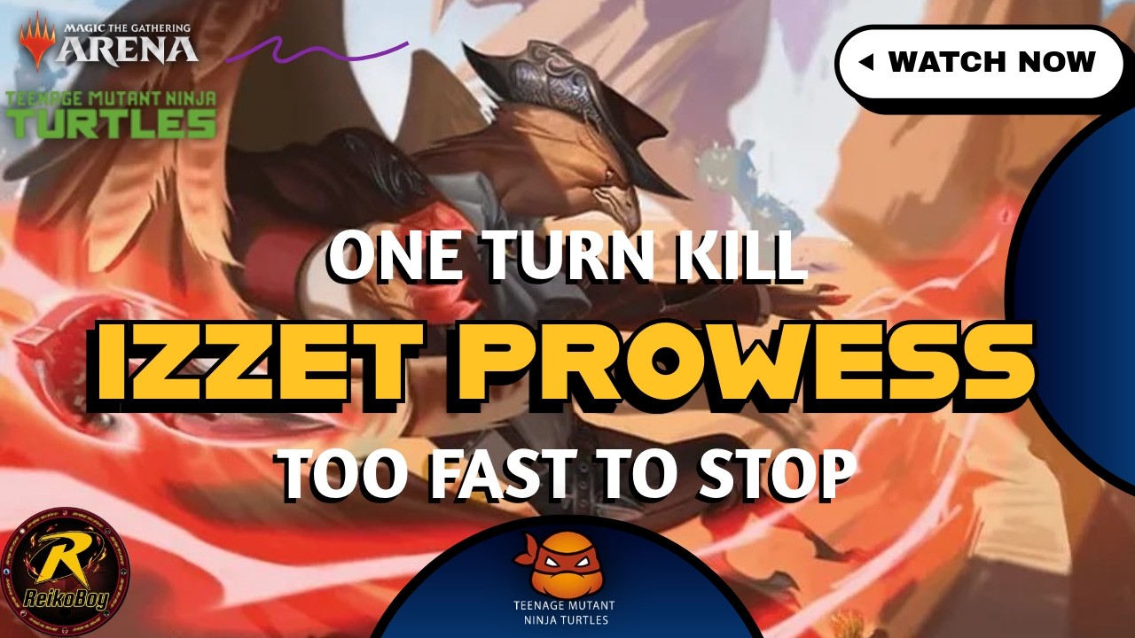 🔵🔴 IZZET PROWESS BO3 ★ This Deck Never Runs Out of Spells | MTG Arena | Magic: The Gathering