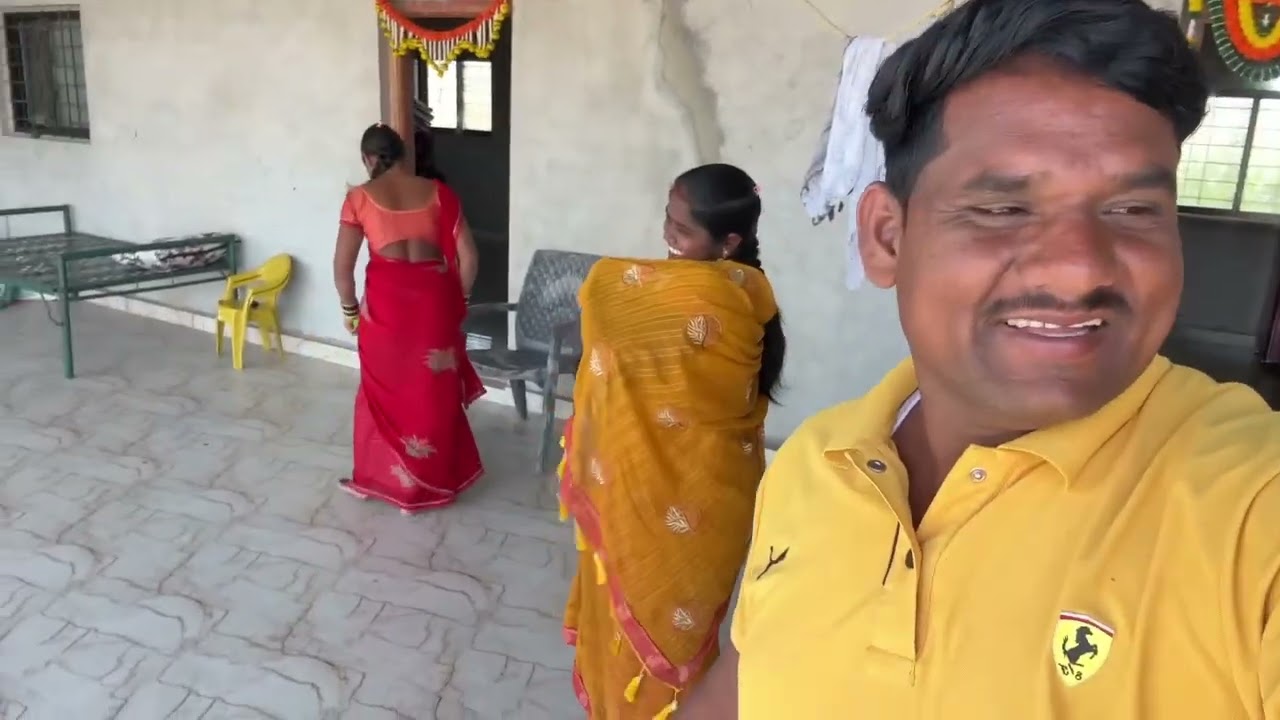 पूजा ताई लागली जळायला माझ्यावर उद्या पंचवीस लाखाची गाडी घेणार म्हणून 😂#गावठीनिलेशपुनम 