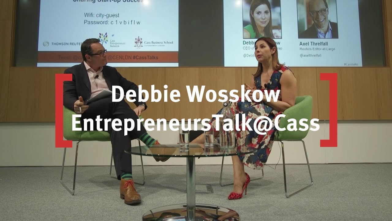 Debbie Wosskow, CEO of Love Home Swap: EntrepreneursTalk@Cass