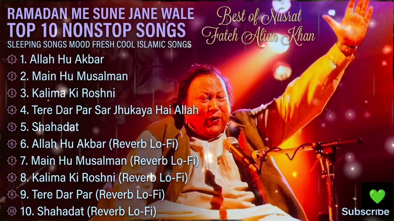 नींद और सुकून के लिए खास: रमज़ान स्पेशल कलाम 🤲 | Top 10 Nonstop Relaxing Islamic Songs 2026 #islamic