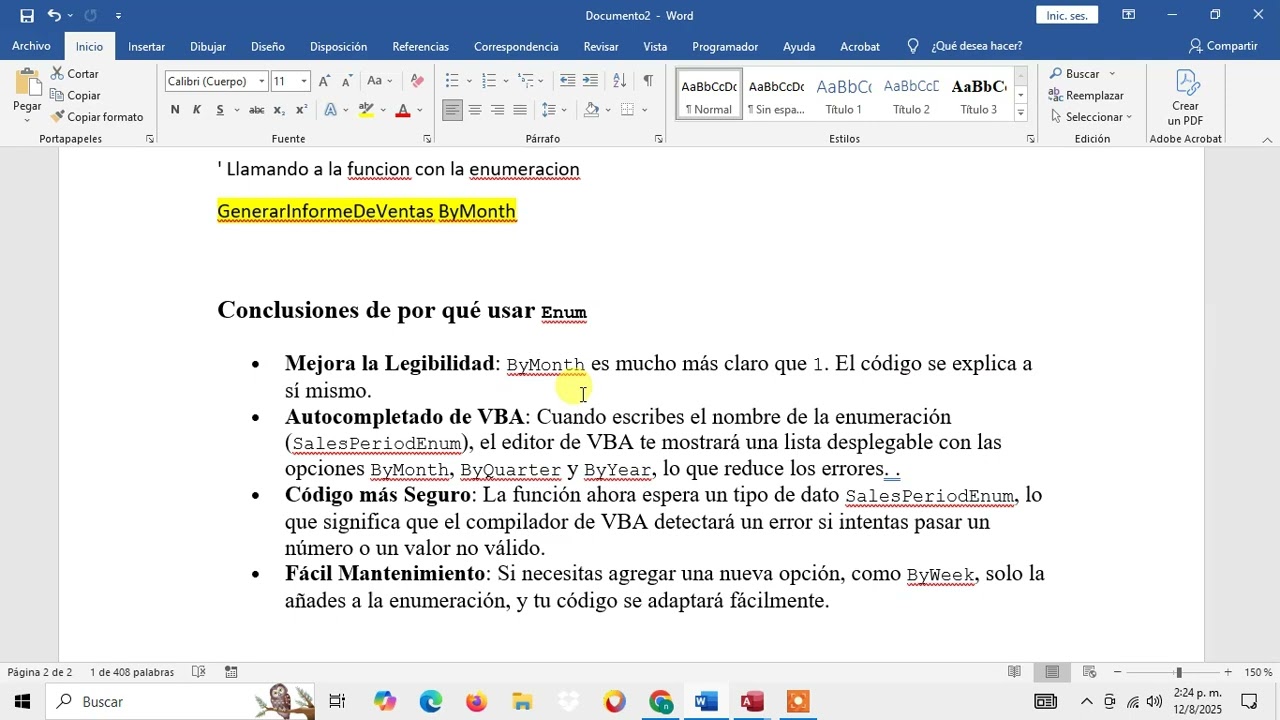 🚀 &iexcl;Domina VBA en Access! Qu&eacute; Es y C&oacute;mo Usar la Enumeraci&oacute;n (Enum) en 5 Minutos