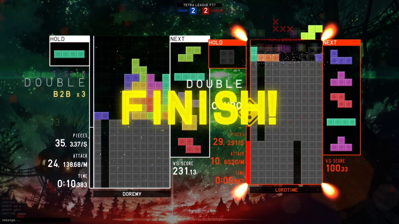 [TETR.IO] Tetra League: Doremy vs. L0rdtime (02-06-2020)