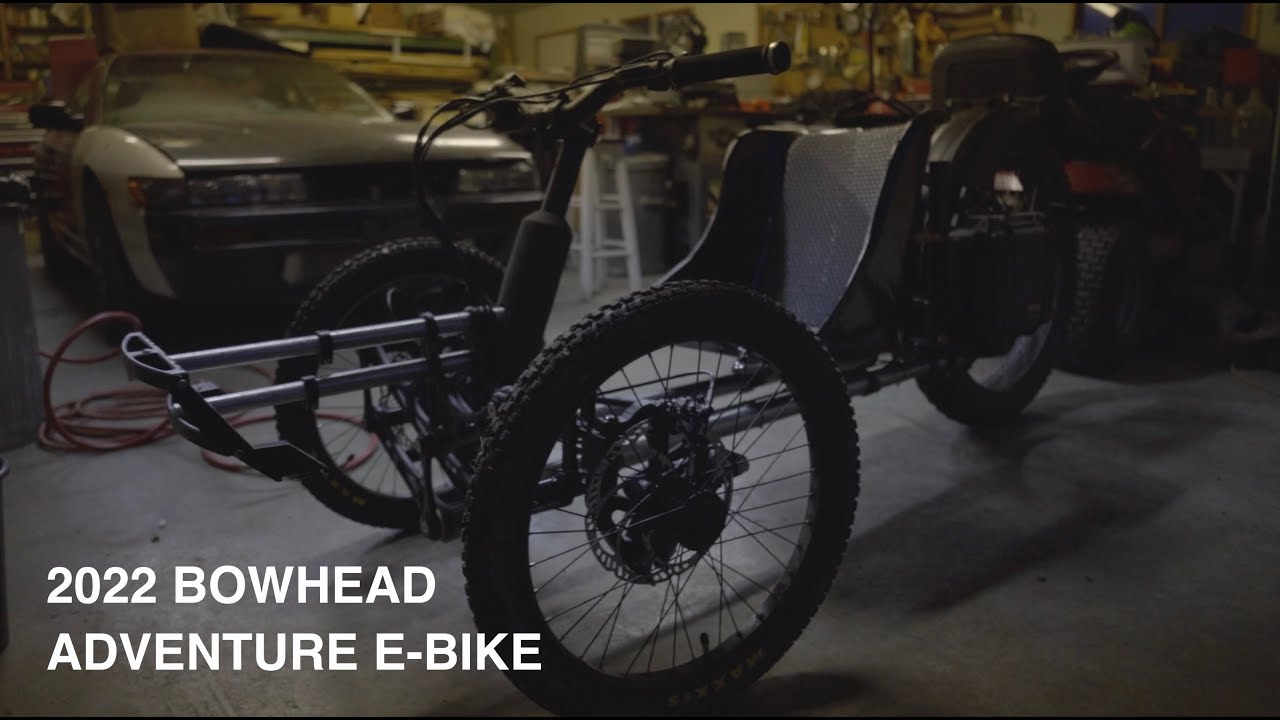 The 2022 Bowhead Reach Universal Seating Adventure E-bike #adventure #gorving #ebike
