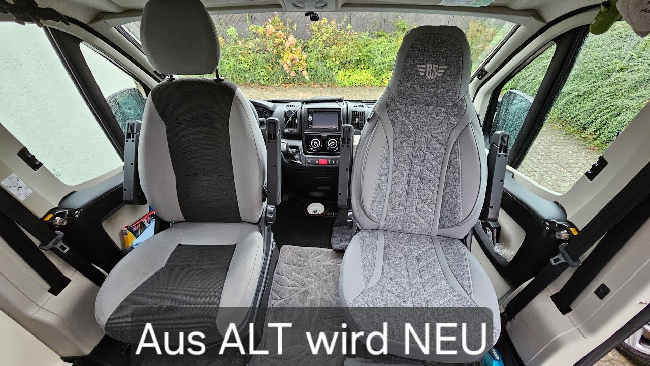 Sitzbezüge Fiat Ducato erneuern  - Unsere Tipps und Erfahrungen
